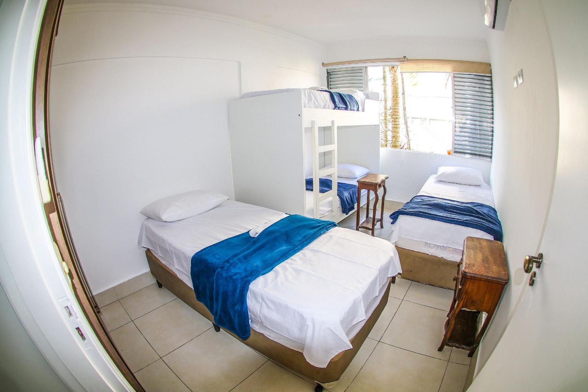 5E-Pe Na Areia Da Praia Do Tombo, 2 Quartos, Ar Cond, 2 Banheiros,2 Vagas+Roupas De Cama 瓜鲁雅 外观 照片