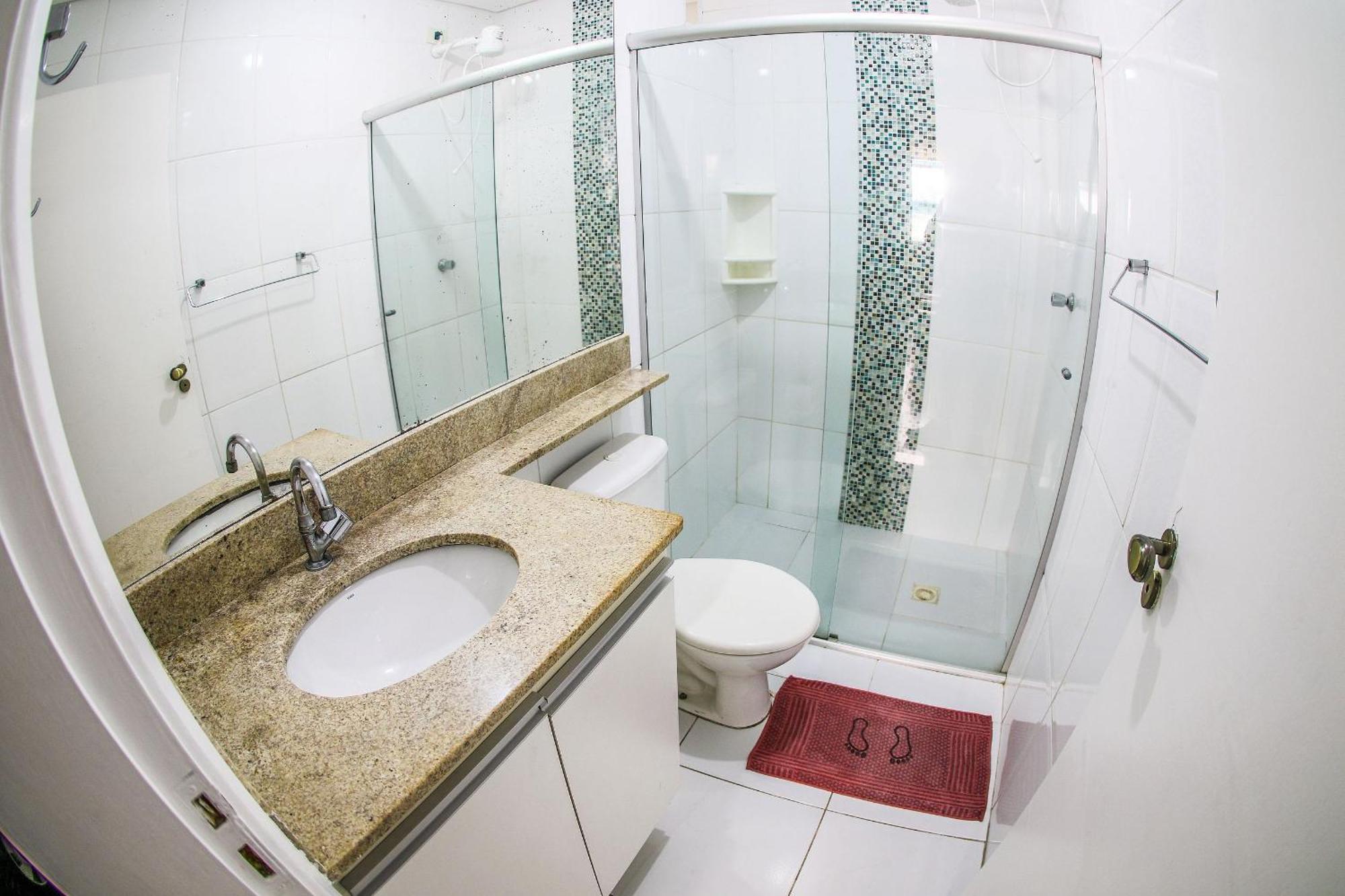 5E-Pe Na Areia Da Praia Do Tombo, 2 Quartos, Ar Cond, 2 Banheiros,2 Vagas+Roupas De Cama 瓜鲁雅 外观 照片