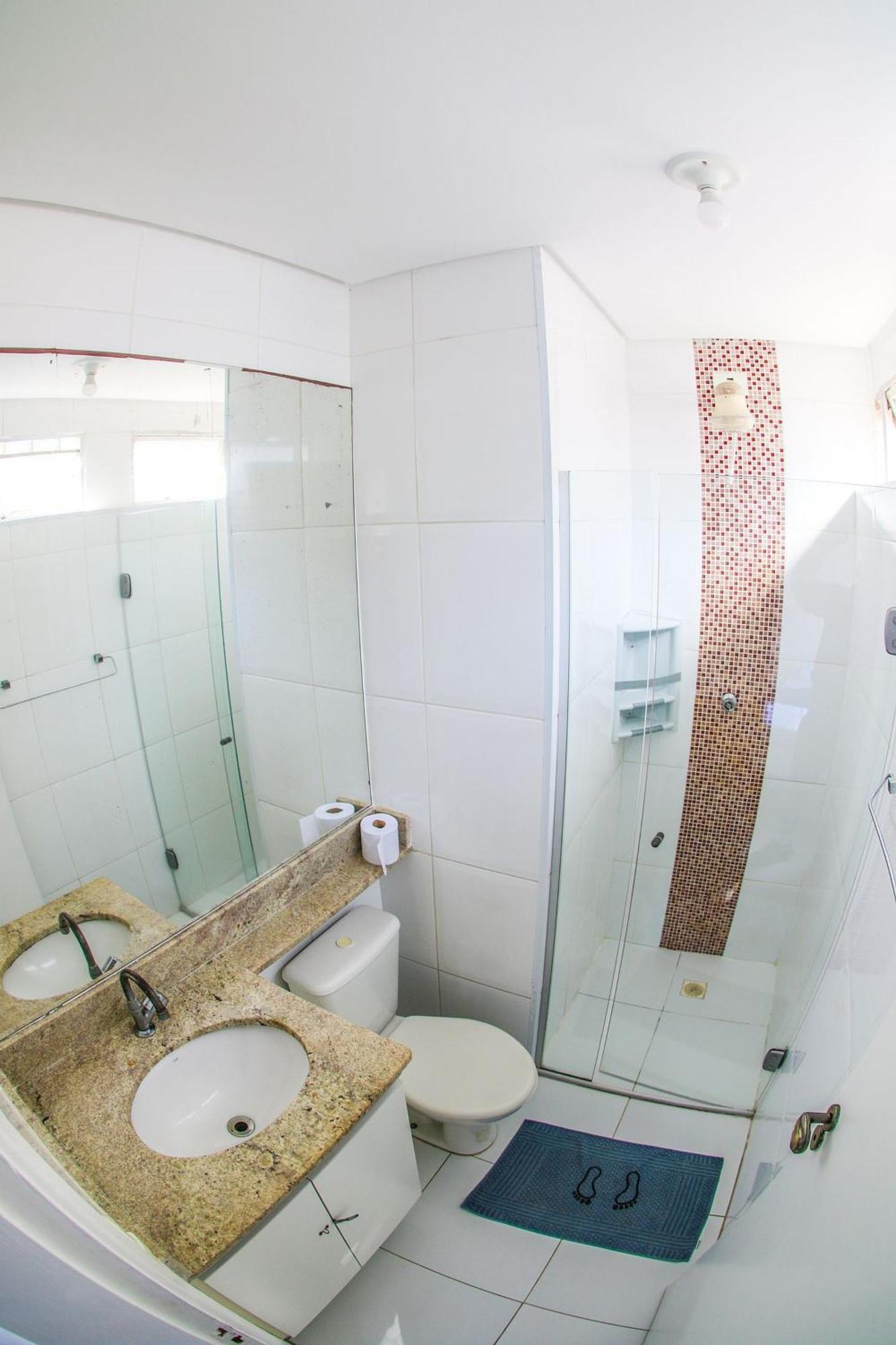 5E-Pe Na Areia Da Praia Do Tombo, 2 Quartos, Ar Cond, 2 Banheiros,2 Vagas+Roupas De Cama 瓜鲁雅 外观 照片