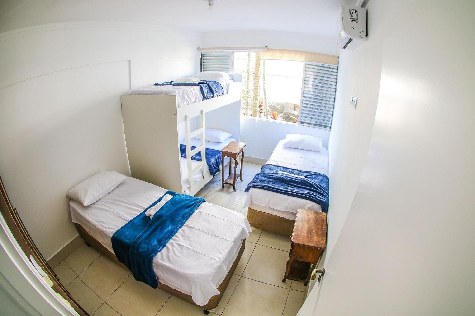 5E-Pe Na Areia Da Praia Do Tombo, 2 Quartos, Ar Cond, 2 Banheiros,2 Vagas+Roupas De Cama 瓜鲁雅 外观 照片